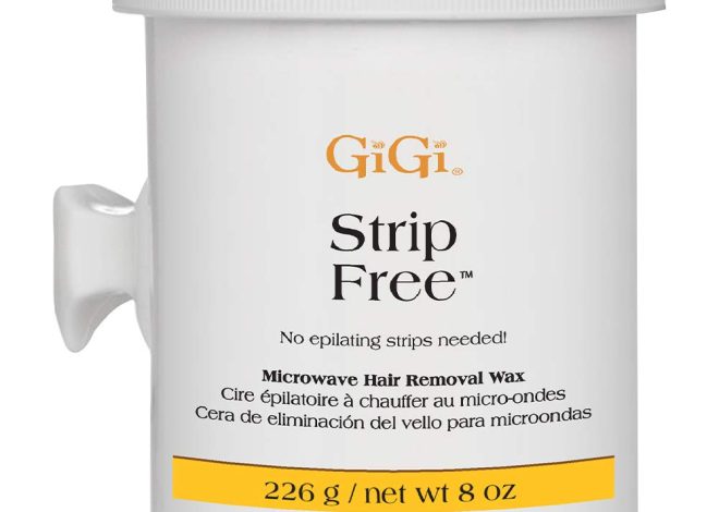 Mess-Free Hair Removal: GiGi Strip Free Microwave Formula Wax 8 oz – No Strips Needed